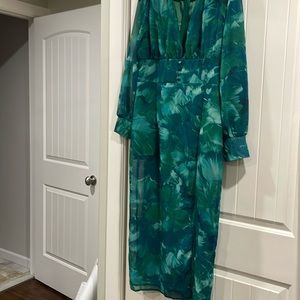 Beautiful green dress